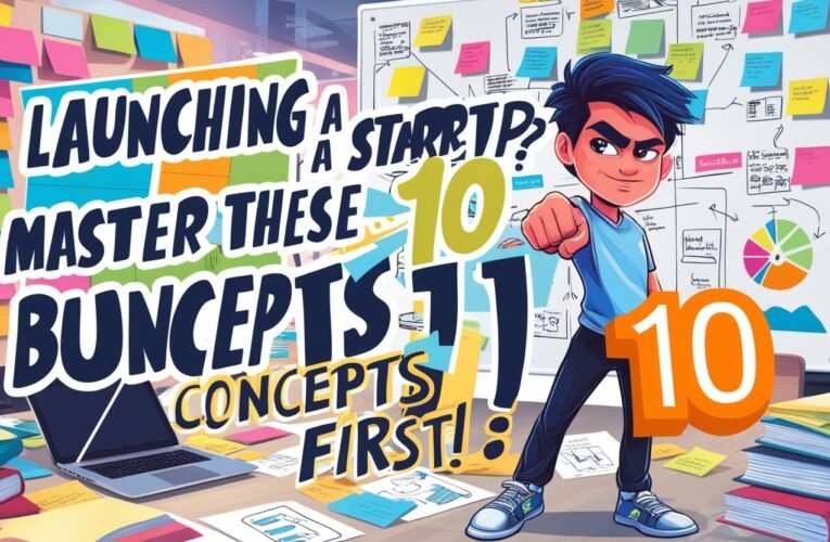 Launching a Startup? Master These 10 Business Concepts First!