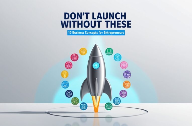 Don’t Launch Without These: 10 Business Concepts for Entrepreneurs
