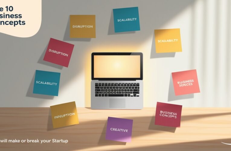 The 10 Business Concepts That Will Make or Break Your Startup