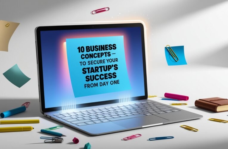 10 Business Concepts to Secure Your Startup’s Success from Day One