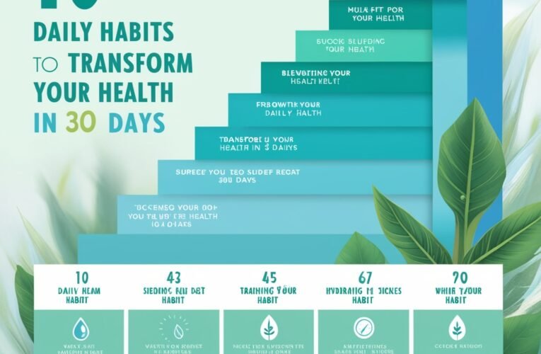 10 Daily Habits to Transform Your Health in Just 30 Days